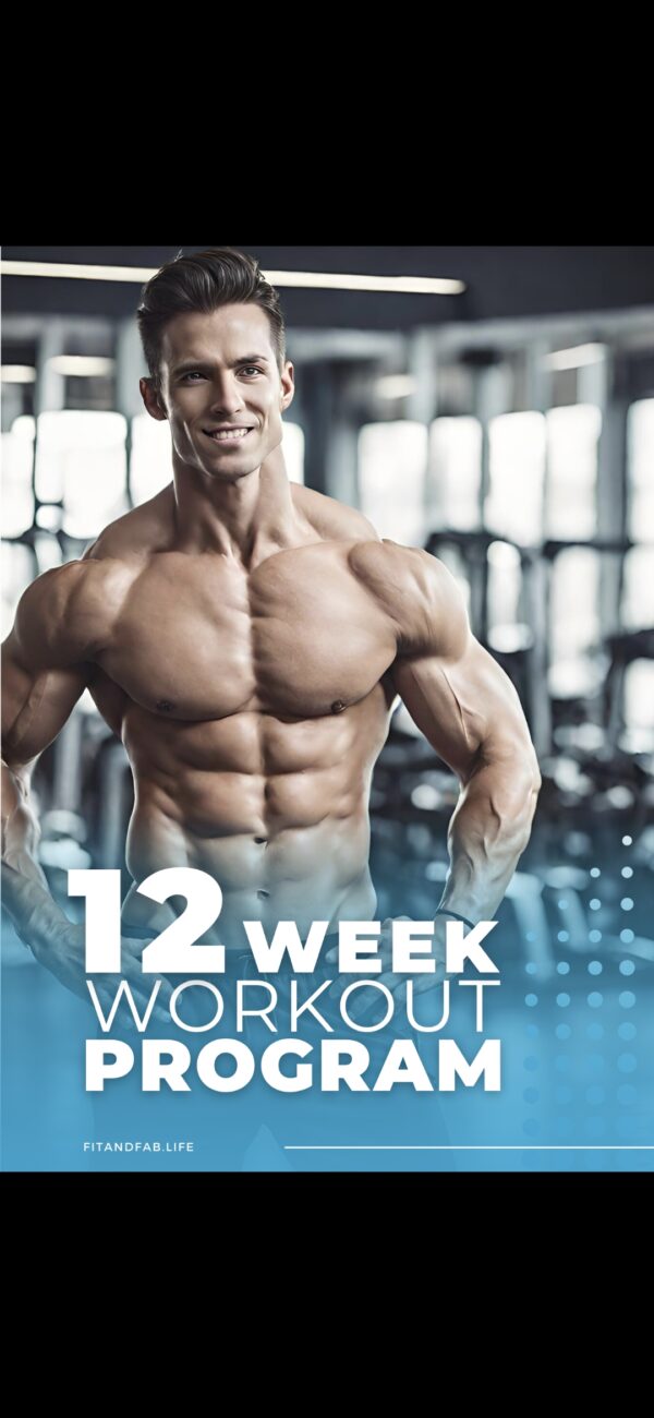 12-Week Workout Program for Men ($33.33)