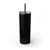 Fitness Themed Skinny Tumbler with Straw, 20oz | Workout Water Bottle, Gym Drinkware, Motivational Tumbler, Fitness Gift, Exercise Mug - Image 3