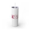 Fitness Themed Skinny Tumbler with Straw, 20oz | Workout Water Bottle, Gym Drinkware, Motivational Tumbler, Fitness Gift, Exercise Mug - Image 7