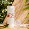 Fitness Themed Skinny Tumbler with Straw, 20oz | Workout Water Bottle, Gym Drinkware, Motivational Tumbler, Fitness Gift, Exercise Mug - Image 11