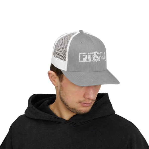 Stylish Snapback Trucker Cap, Casual Hat, Outdoor Accessories, Trendy Headwear, Custom Cap for Events, Gift for Him/Her - Image 3