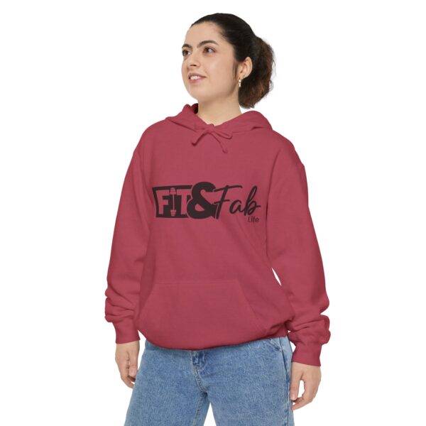 Fit & Fab Life Unisex Lightweight Hooded Sweatshirt – Gym Wear, Fitness Gift, Casual Hoodie, Workout Apparel, Stylish Athleisure - Image 11