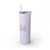 Fitness Themed Skinny Tumbler with Straw, 20oz | Workout Water Bottle, Gym Drinkware, Motivational Tumbler, Fitness Gift, Exercise Mug - Image 22