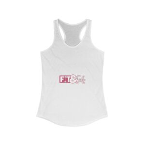Fit and Fabulous Women's Racerback Tank | Workout Top, Fitness Apparel, Summer Essential, Gift for Her