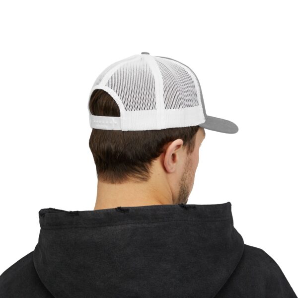 Stylish Snapback Trucker Cap, Casual Hat, Outdoor Accessories, Trendy Headwear, Custom Cap for Events, Gift for Him/Her - Image 4
