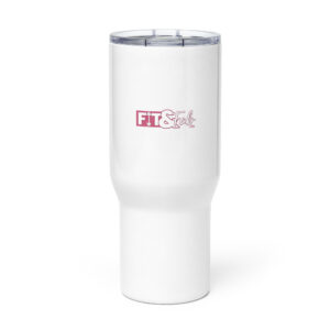 Travel mug with a handle