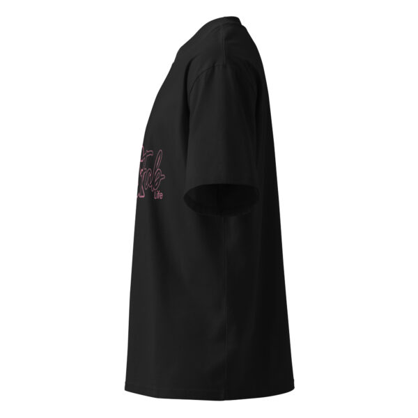 Unisex organic oversized high neck t-shirt - Image 8