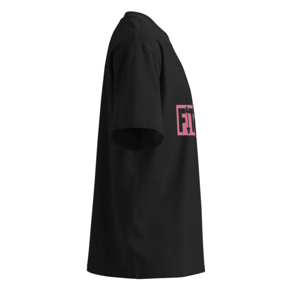 Unisex organic oversized high neck t-shirt - Image 7