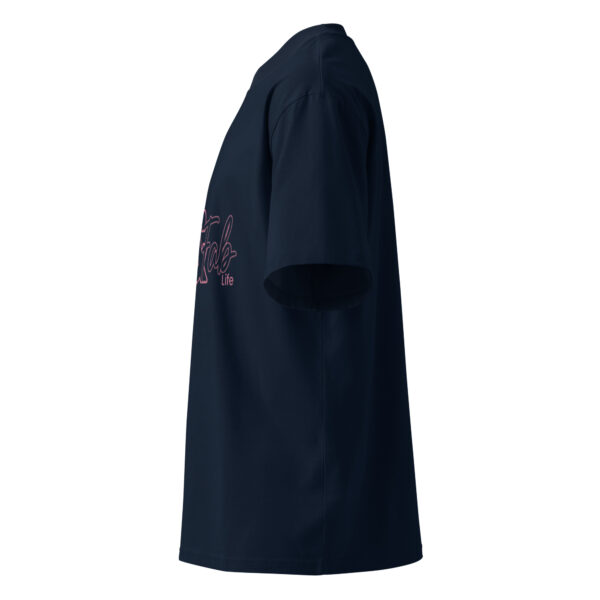 Unisex organic oversized high neck t-shirt - Image 4
