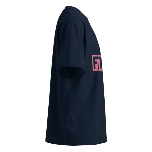 Unisex organic oversized high neck t-shirt - Image 3
