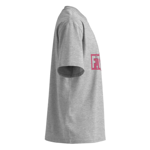 Unisex organic oversized high neck t-shirt - Image 11
