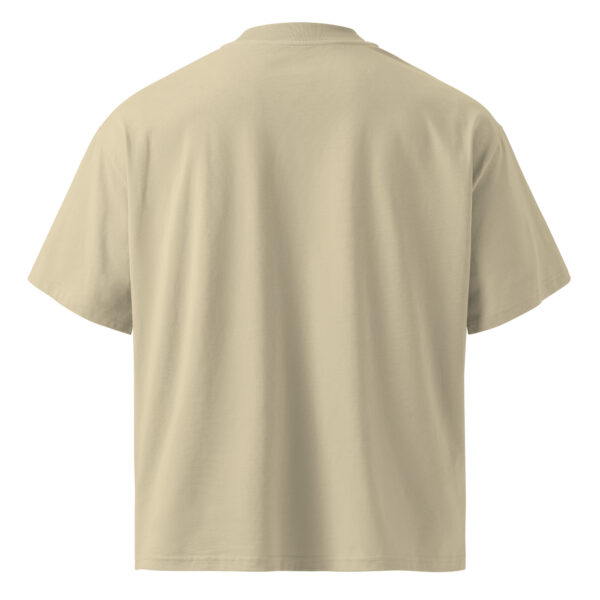 Unisex organic oversized high neck t-shirt - Image 14