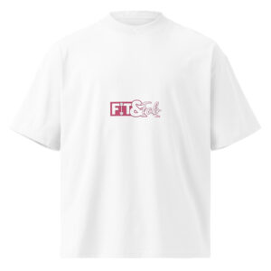 Unisex organic oversized high neck t-shirt