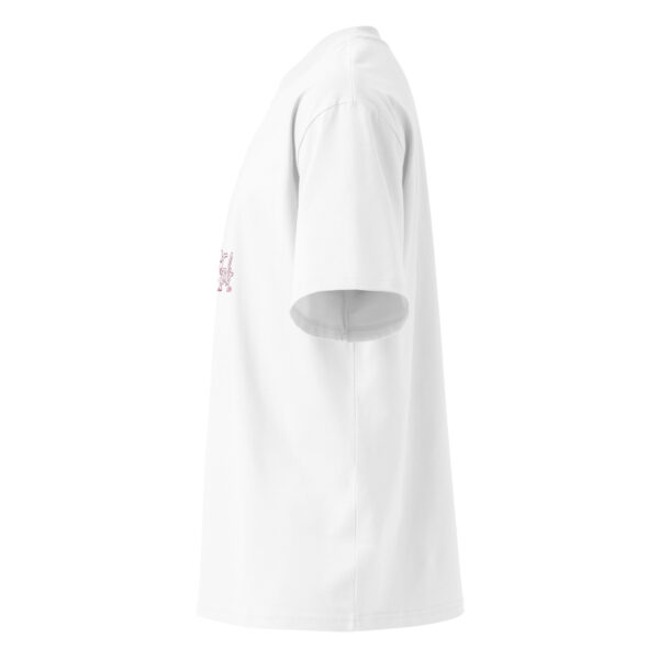 Unisex organic oversized high neck t-shirt - Image 4
