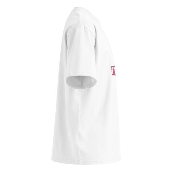 Unisex organic oversized high neck t-shirt - Image 3