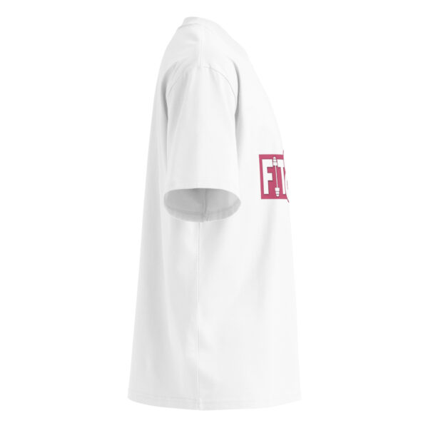 Unisex organic oversized high neck t-shirt - Image 19