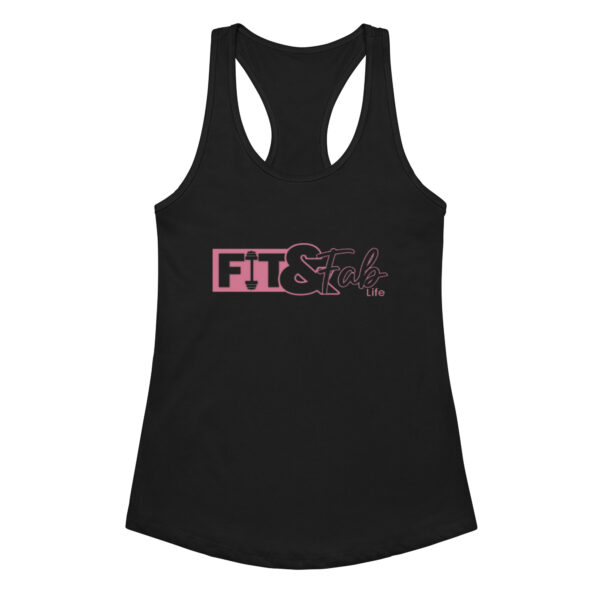 Women’s fitted racerback tank top - Image 5