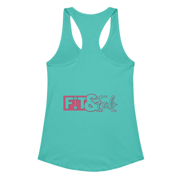 Women’s fitted racerback tank top - Image 9