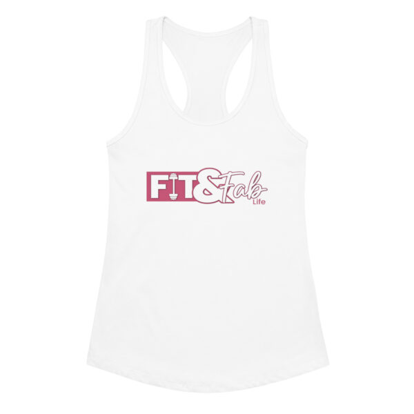 Women’s fitted racerback tank top - Image 8