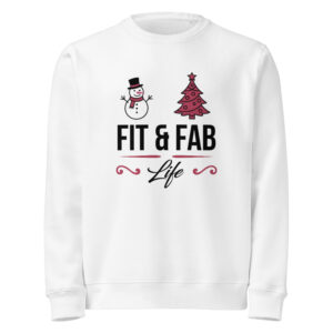 Unisex organic mid-weight sweatshirt